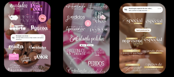 Figurinha de stories