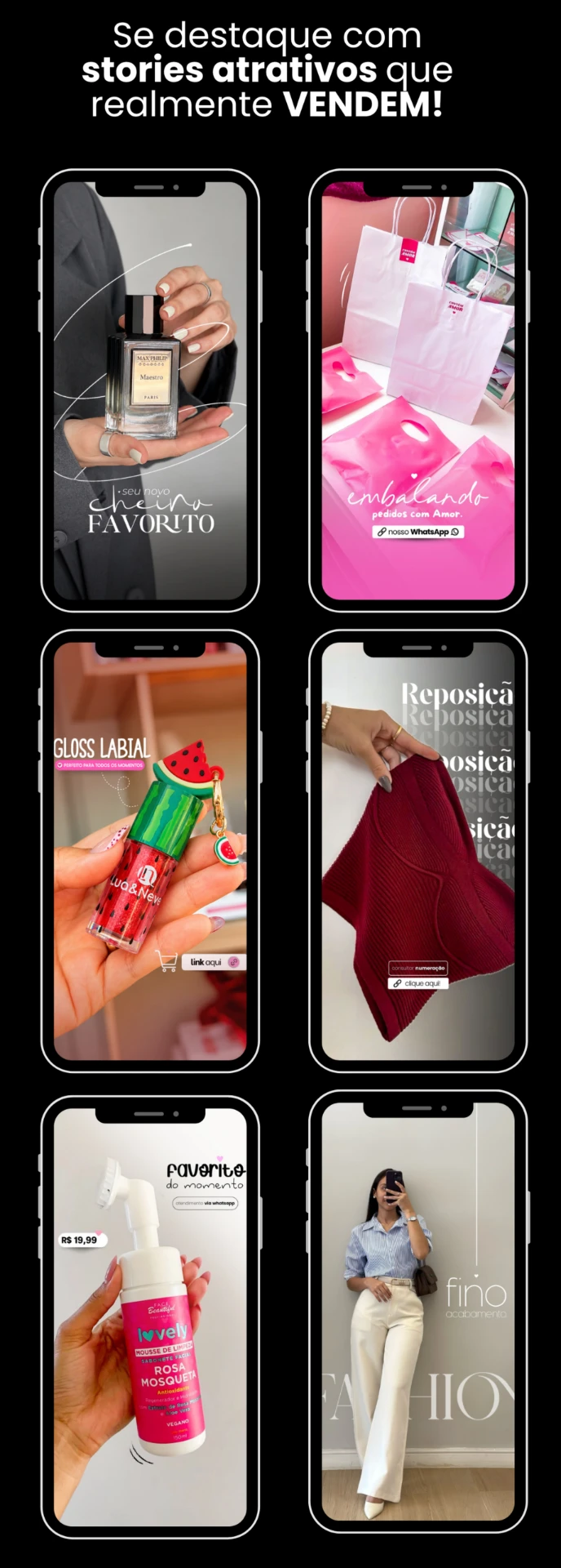 Figurinha de stories